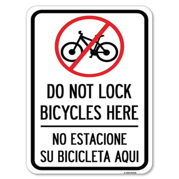Safety Sign, 18 in Height, Aluminum, 24 in Length, 24148